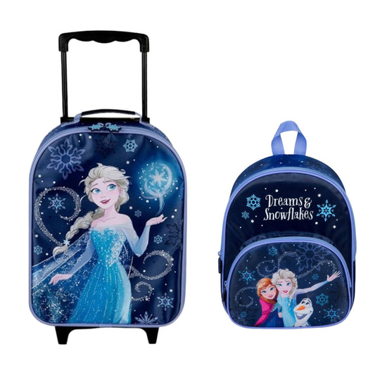 Frozen reisset; trolley en rugzak