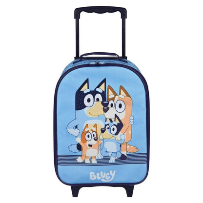 Bluey reisset; trolley en rugzak