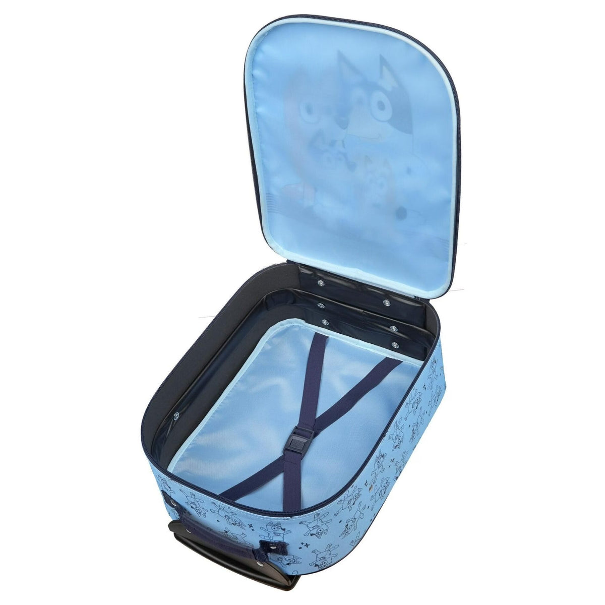Bluey reisset; trolley en rugzak