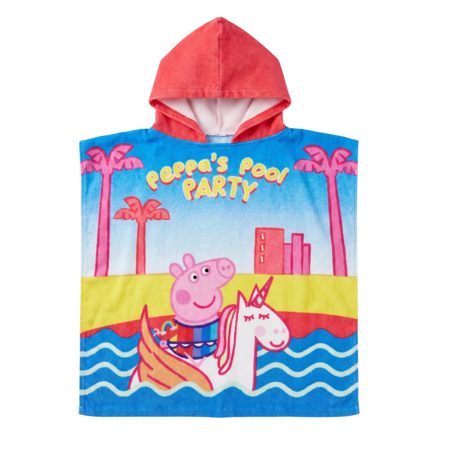Peppa Pig poncho
