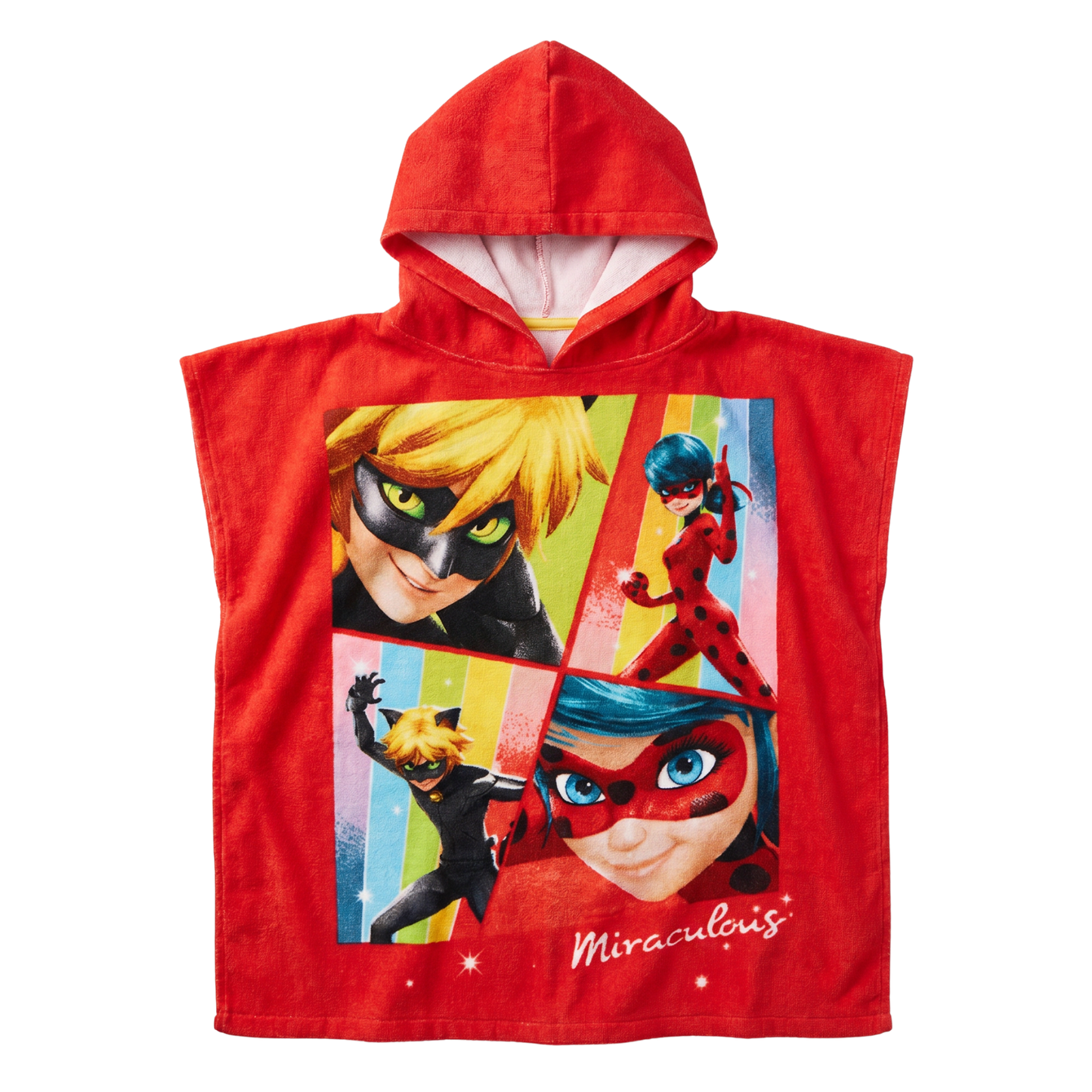 Miraculous Ladybug poncho