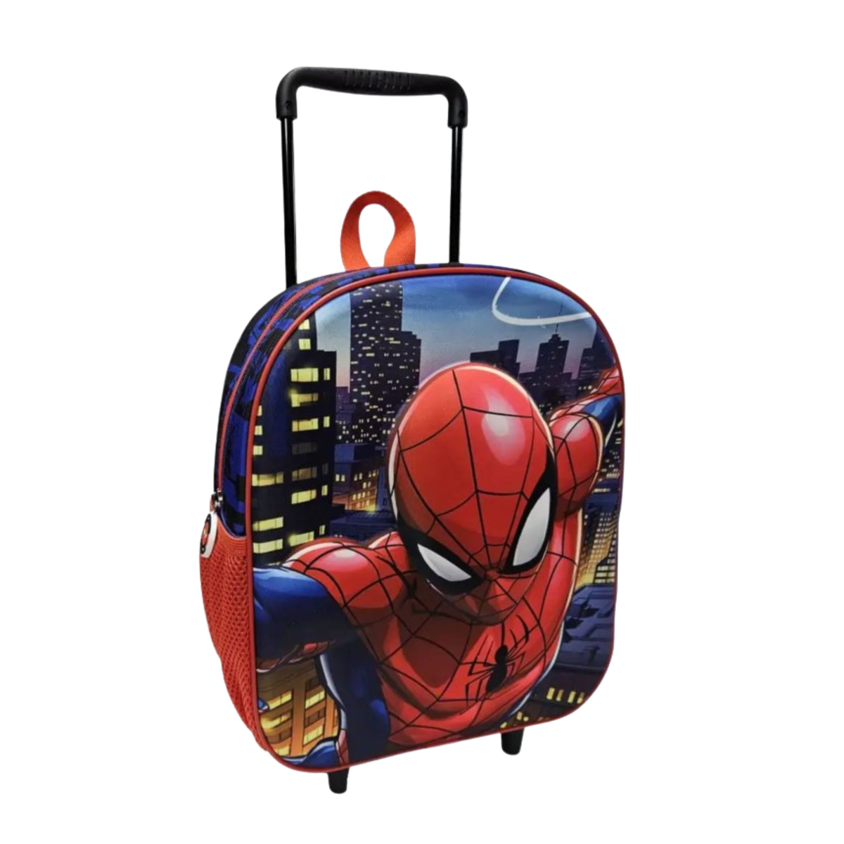 Spiderman reisset; trolleyrugzak en 2 in 1 slaapmasker en reiskussen