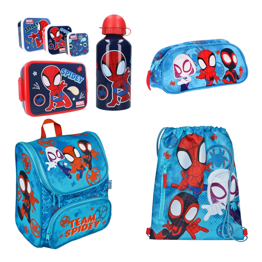 Spiderman schoolset; tassen en lunchset - Spidey