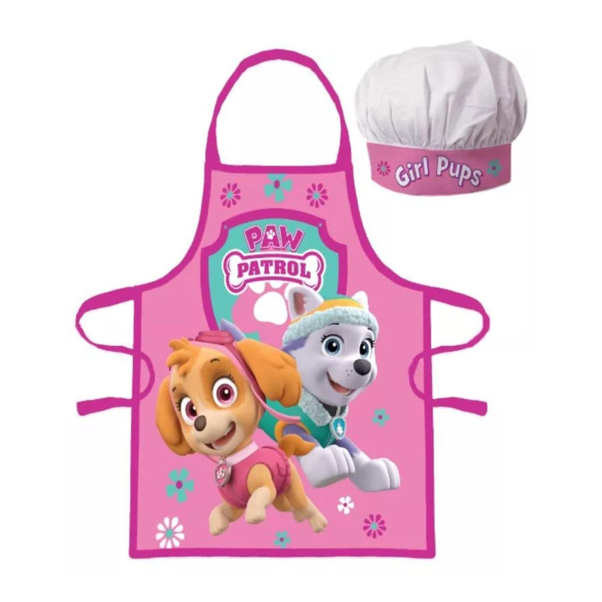 Paw Patrol schort met bakmuts