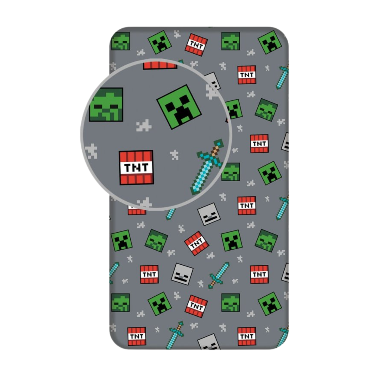 Minecraft Dekbedovertrek + Hoeslaken