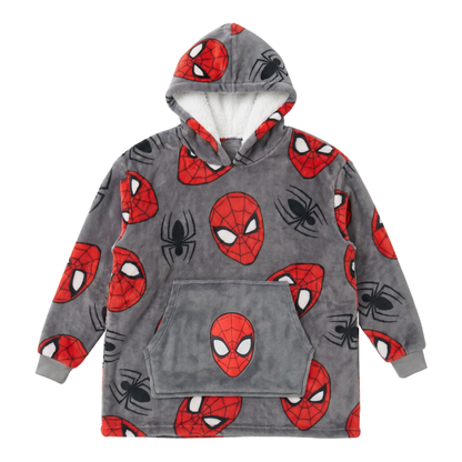 Spiderman hoodie deken