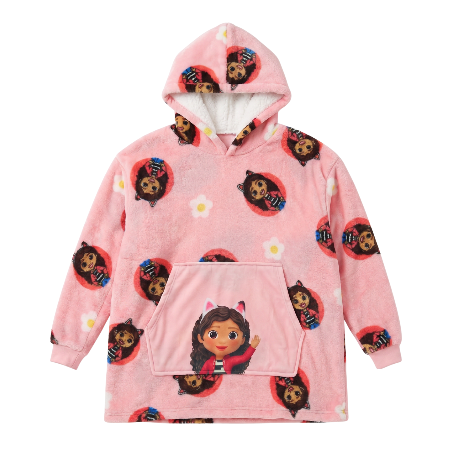 Gabby's Dollhouse hoodie deken