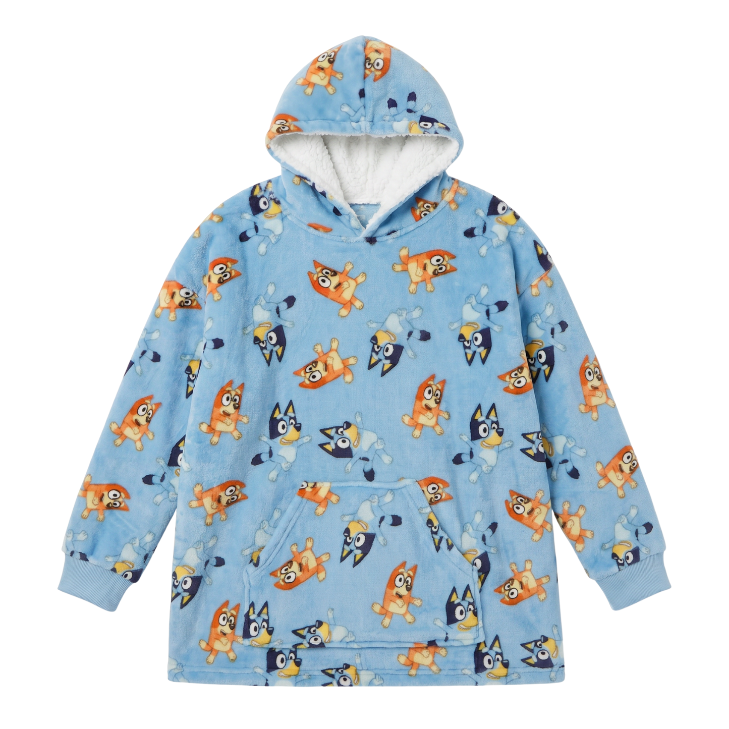 Bluey hoodie deken