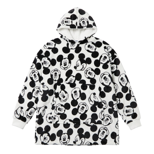Mickey Mouse Hoodie Deken - Volwassenen