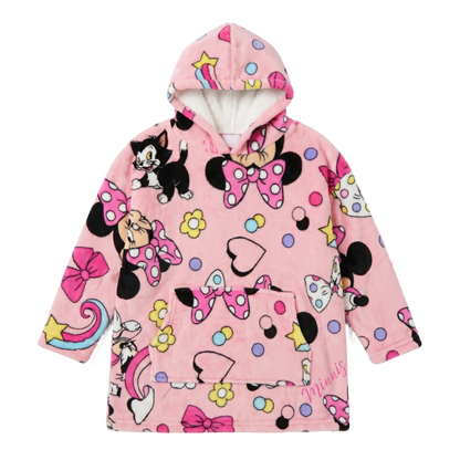 Minnie Mouse hoodie deken