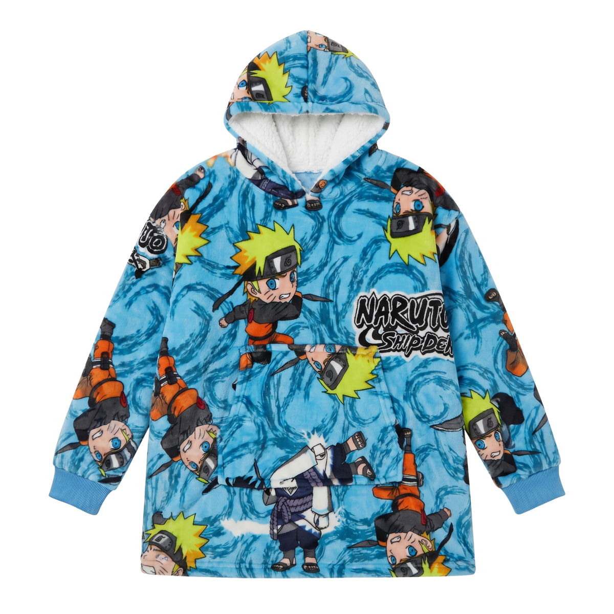Naruto hoodie deken