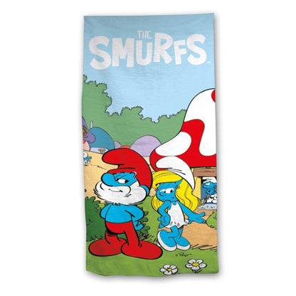 Smurfen strandlaken