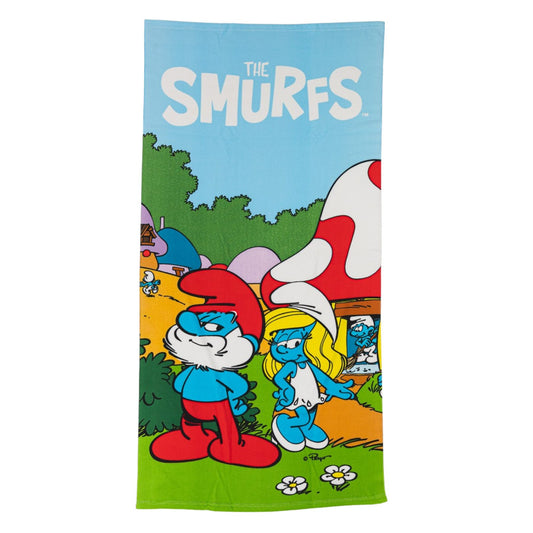 Smurfen strandlaken