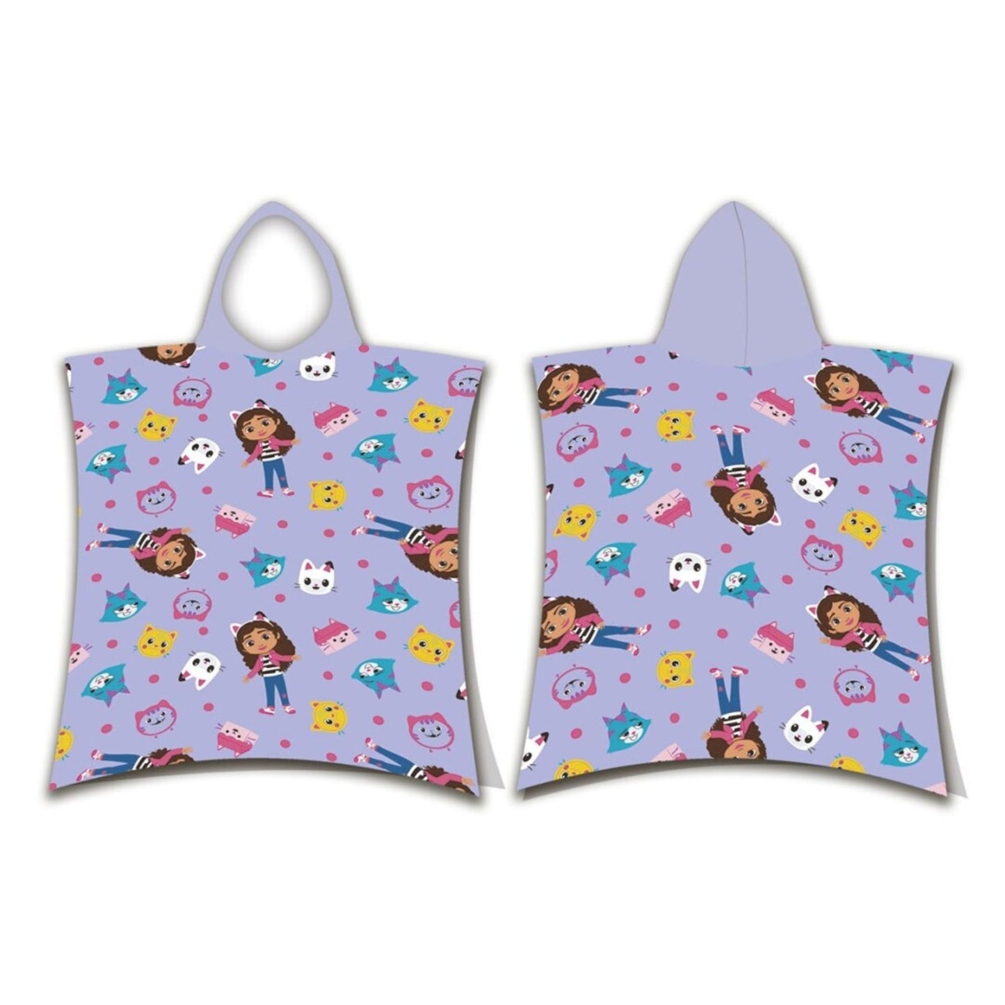 Gabby's Dollhouse poncho