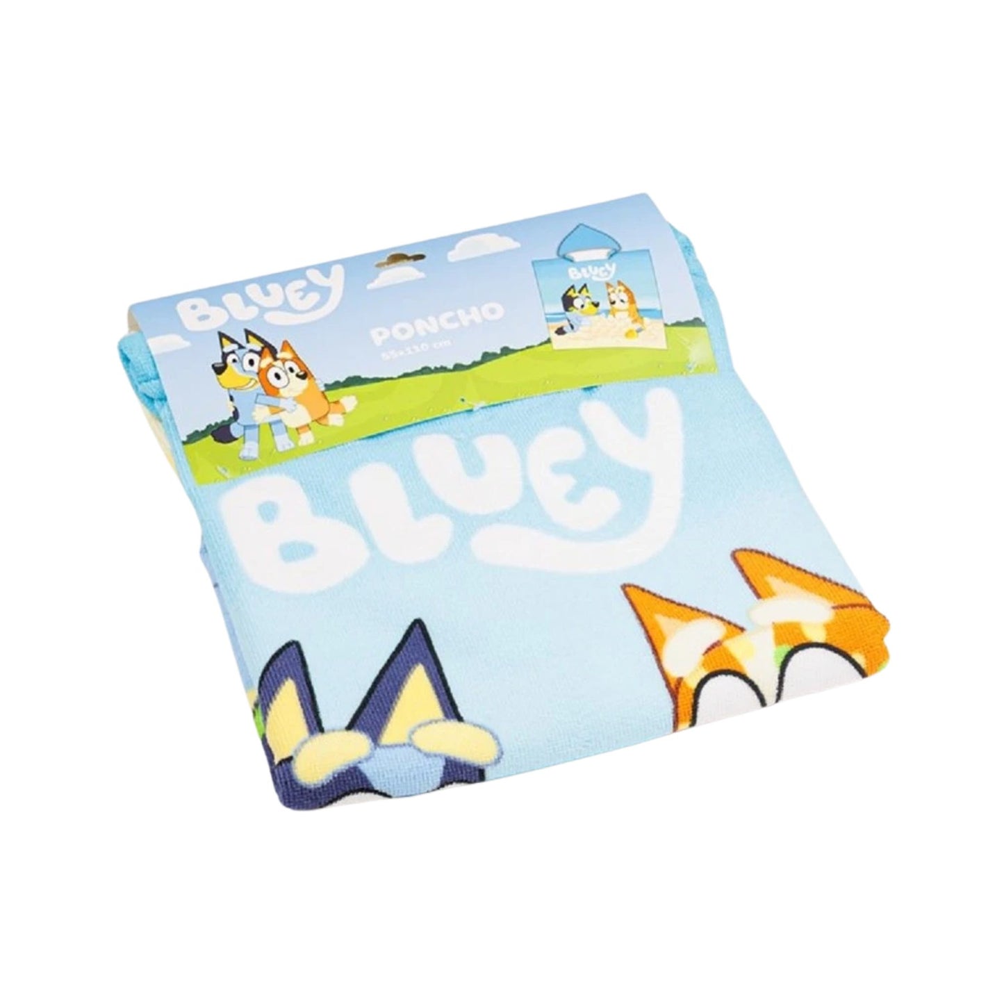 Bluey poncho