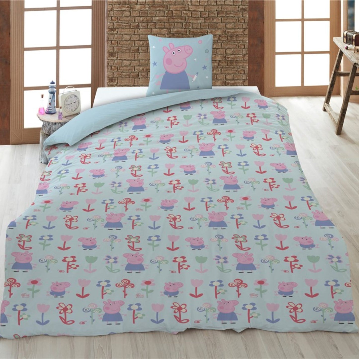 Peppa Pig dekbedovertrek