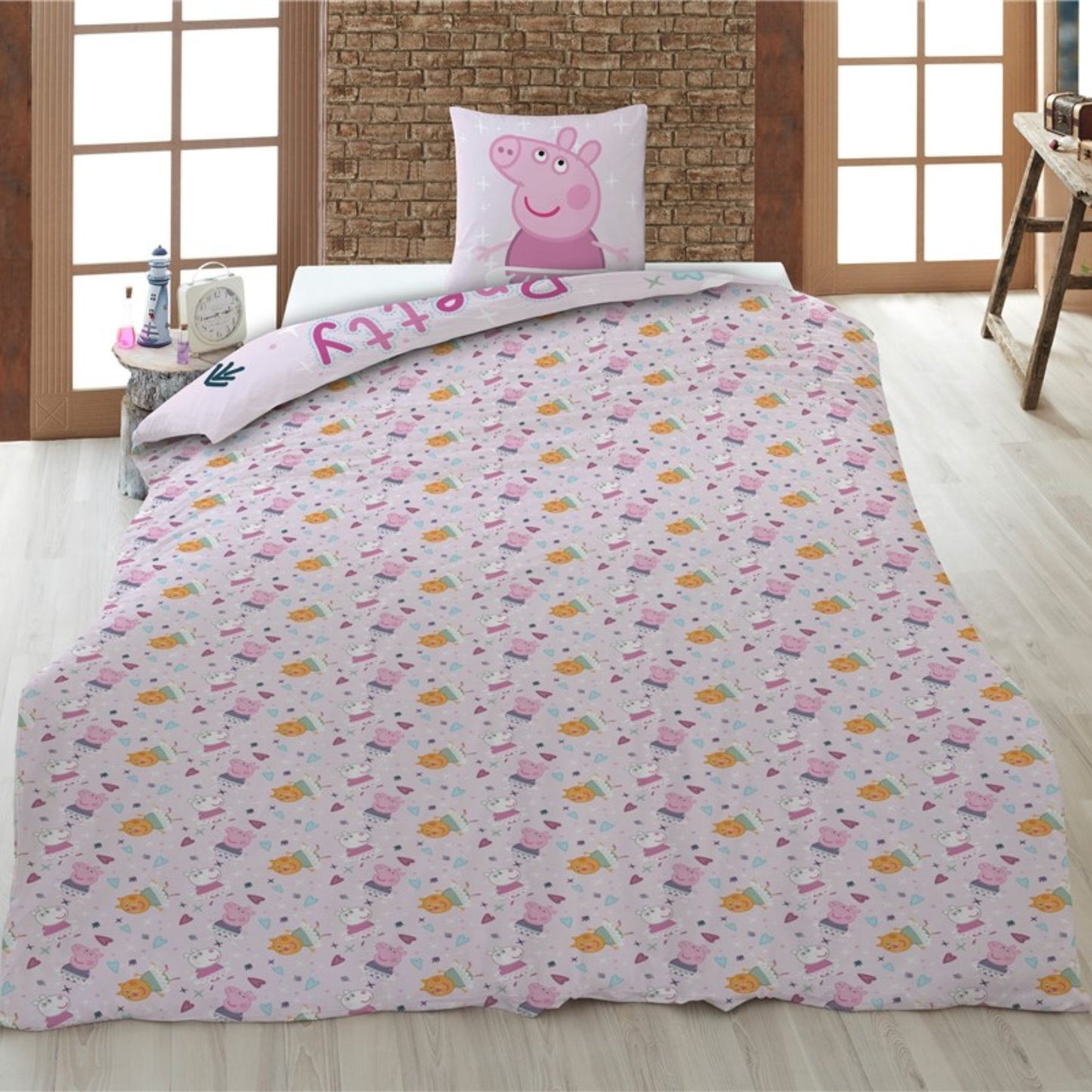 Peppa Pig dekbedovertrek