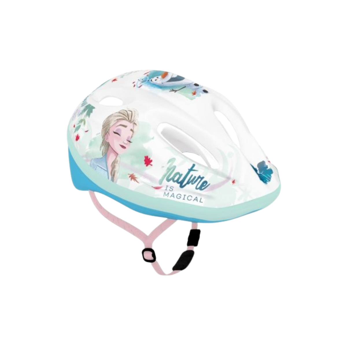 Frozen fietsset; fiets 12 inch, handschoenen, windmolen, stuur fransjes en helm
