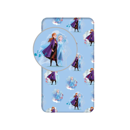 Frozen slaapkamerset; dekbedovertrek, hoeslaken, vloerkleed en opbergbox