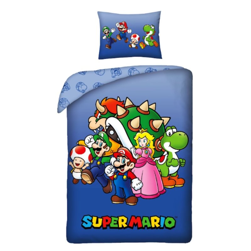 Super Mario dekbedovertrek + kussen