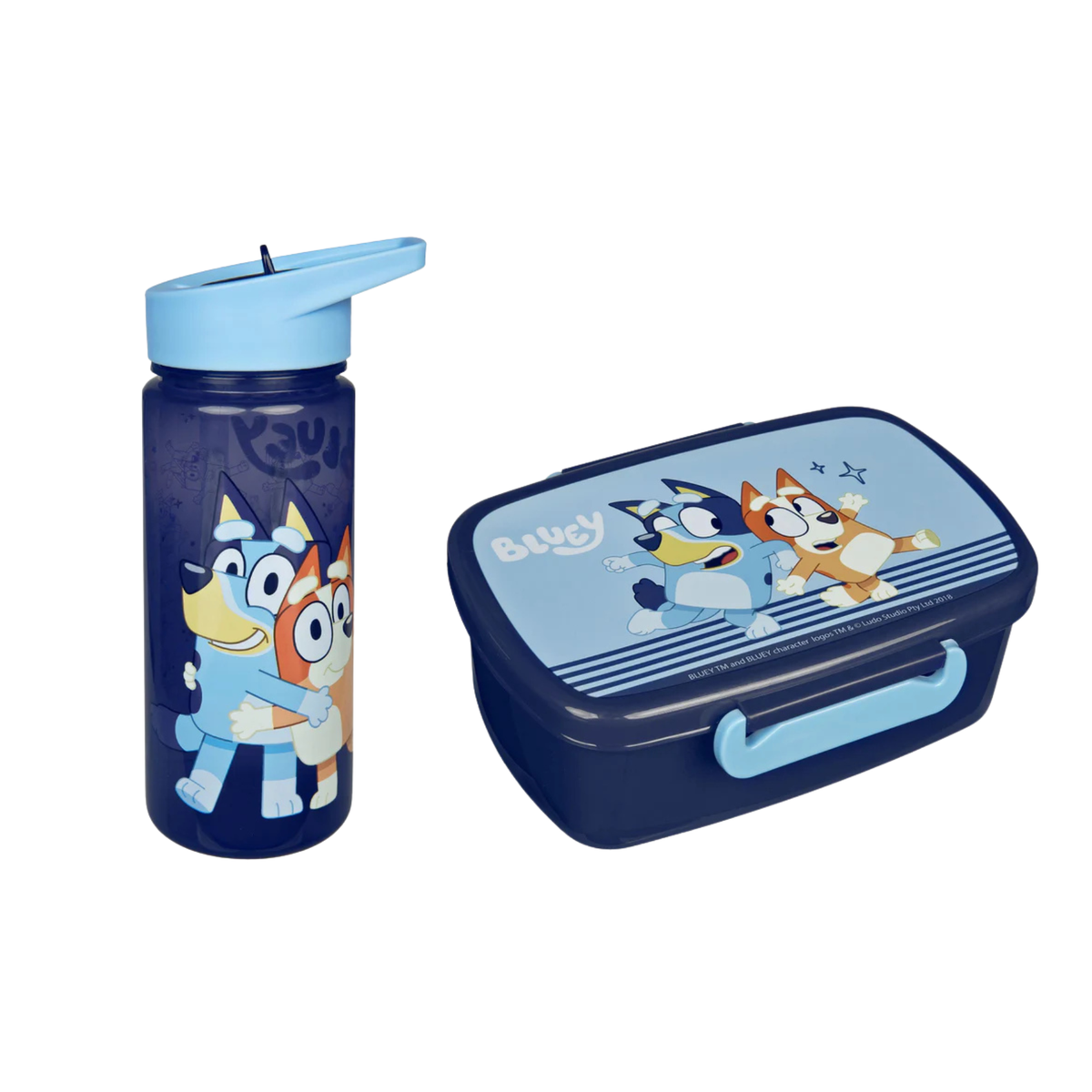 Bluey lunchset; lunchbox en drinkfles