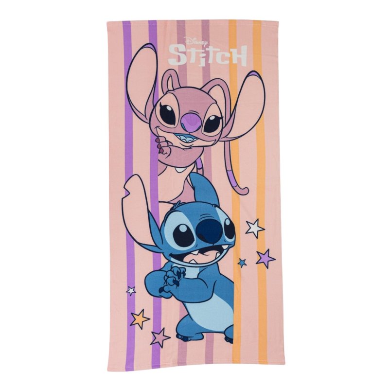 Lilo & Stitch strandset; poncho en strandlaken