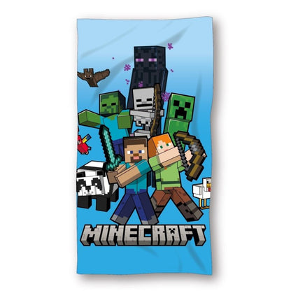 Minecraft strandset; poncho en strandlaken