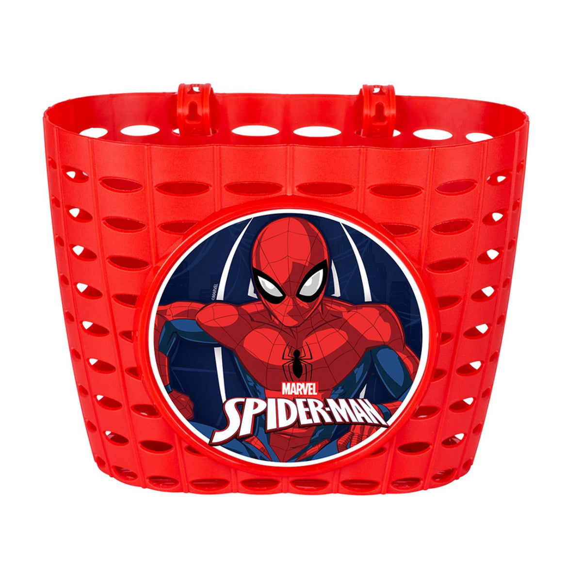 Spiderman fietsmand