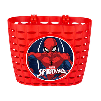 Spiderman fietsmand