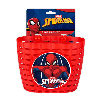 Spiderman fietsmand