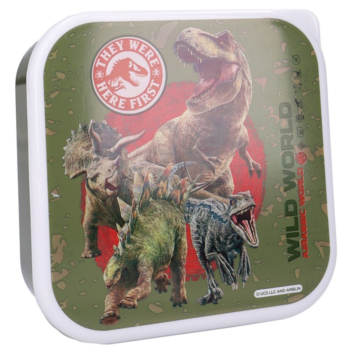 Jurassic World 3 in 1 snackbox