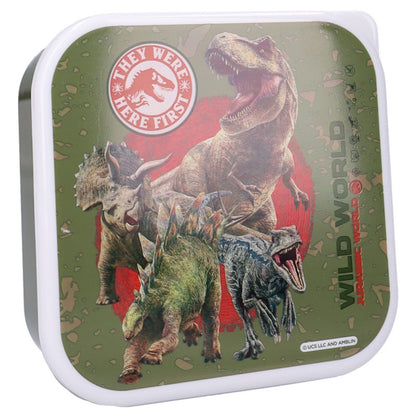 Jurassic World 3 in 1 snackbox