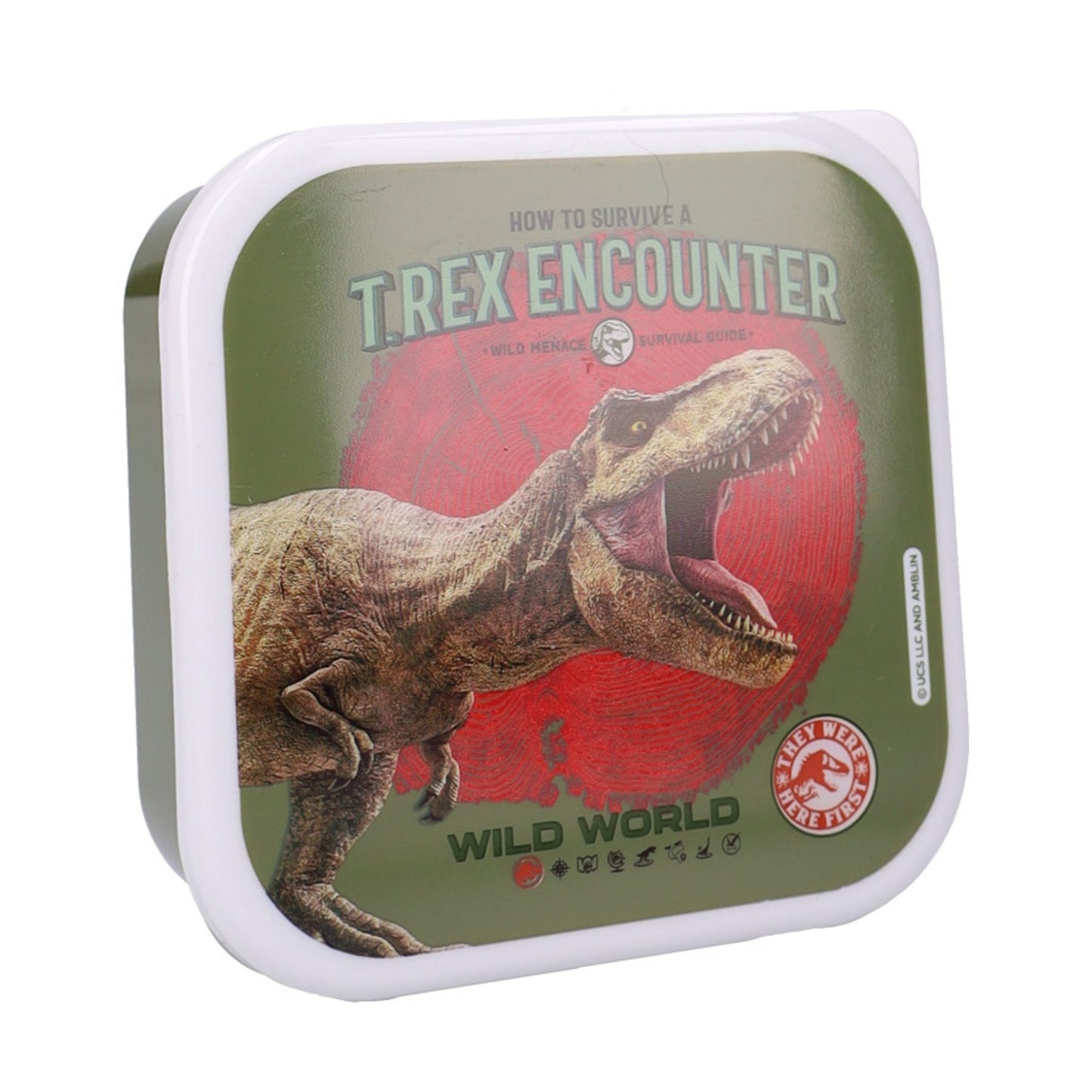 Jurassic World 3 in 1 snackbox
