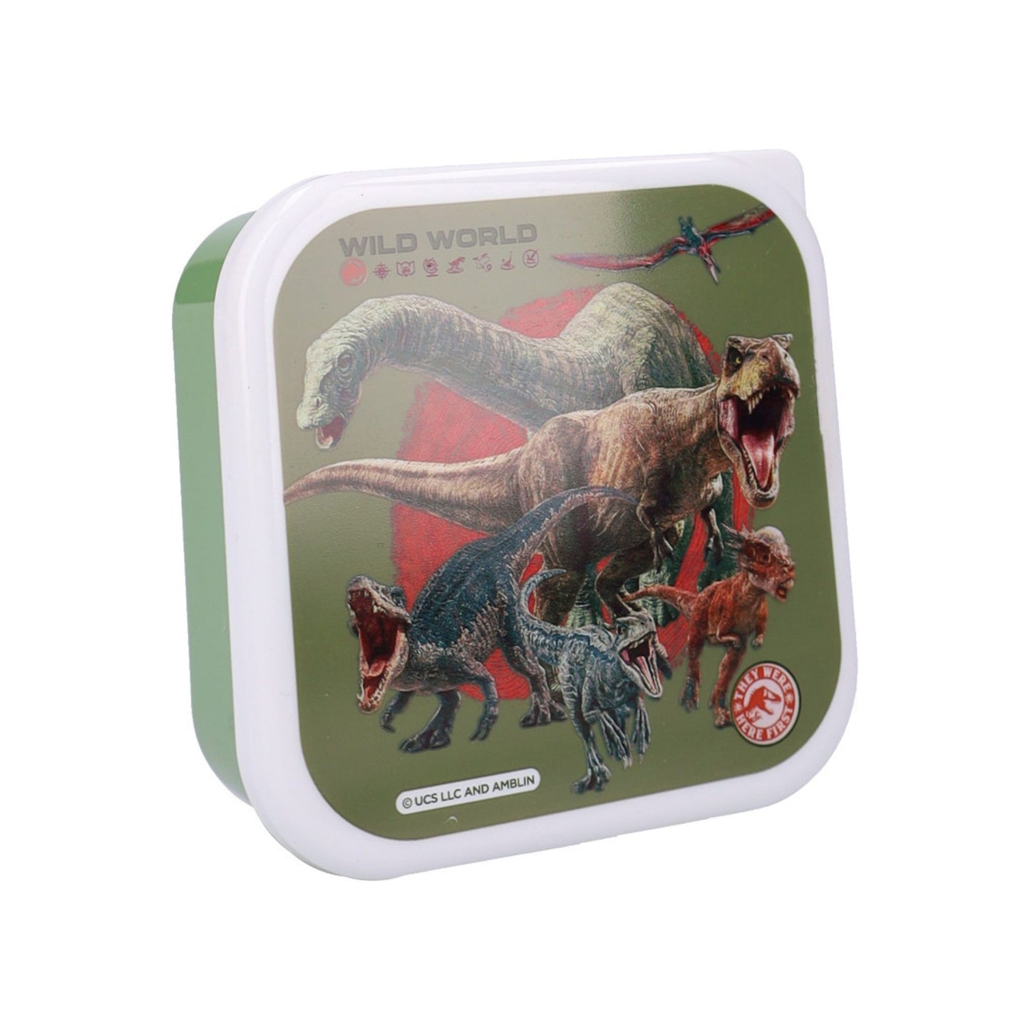 Jurassic World 3 in 1 snackbox