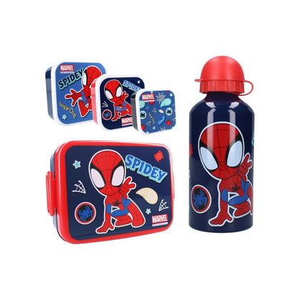 Spidey schoolset; rugzak en lunchset 5-delig