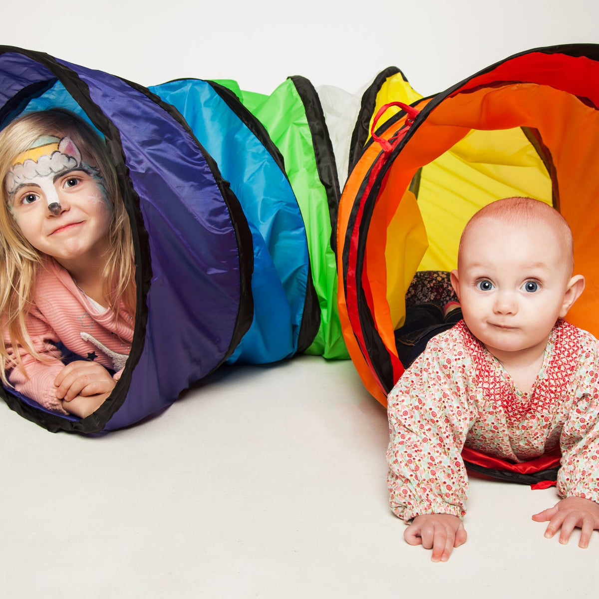 Speeltunnel - regenboog