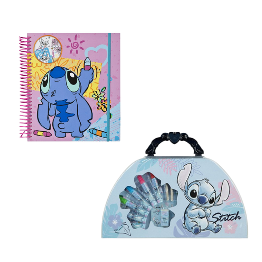 Lilo & Stitch schoolset; tekenkoffer en notitieboekje