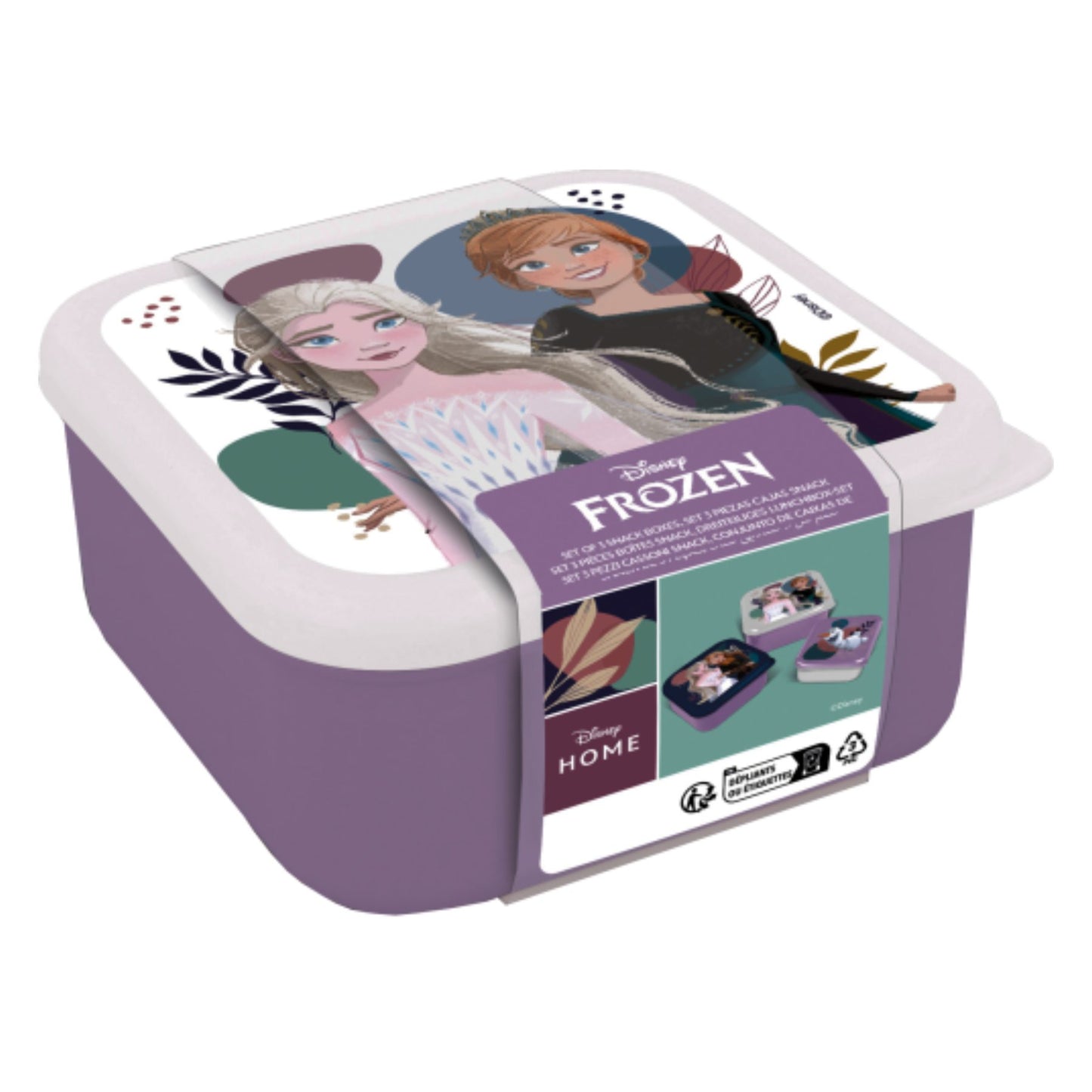 Frozen 3 in 1 snackbox