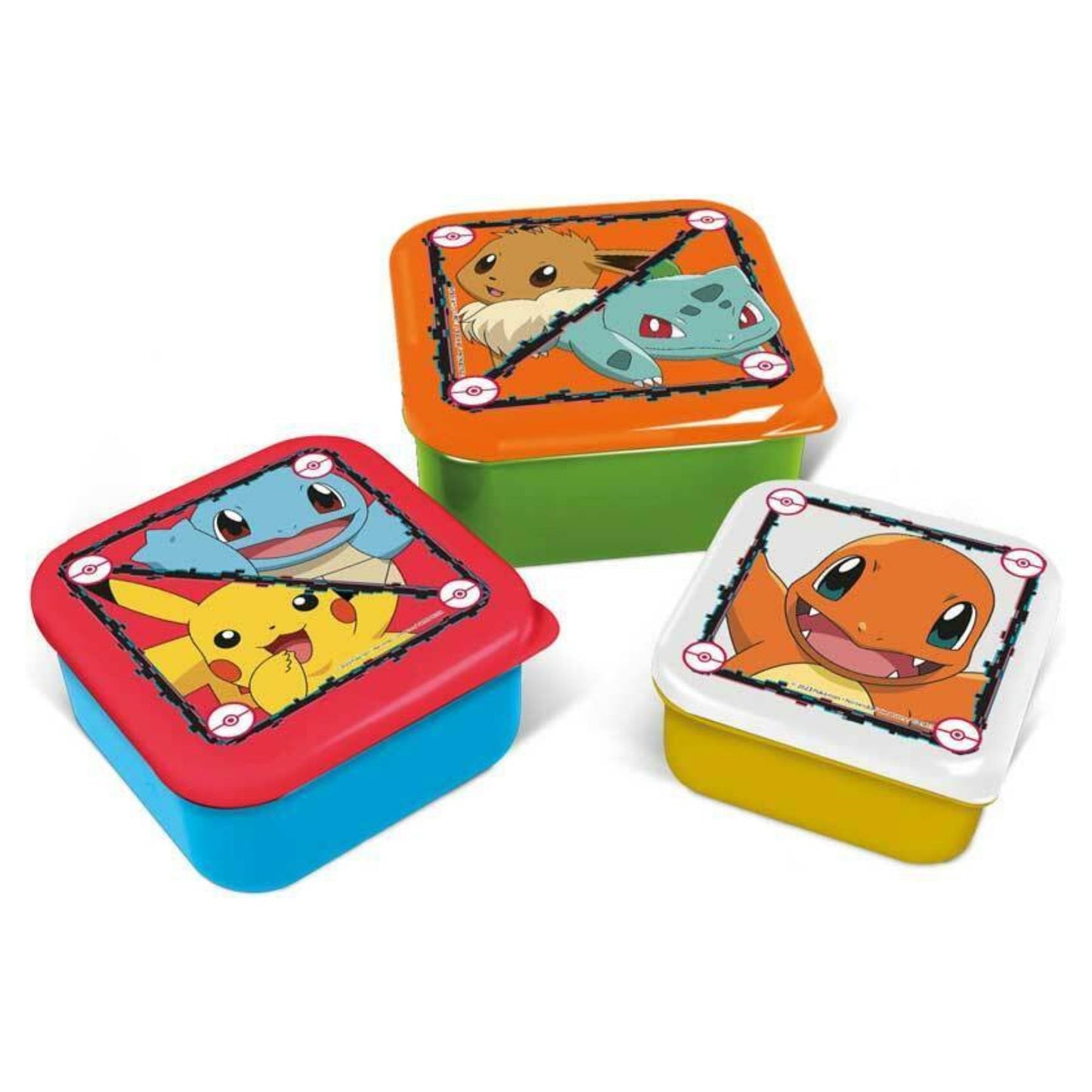 Pokemon 3 in 1 snackbox