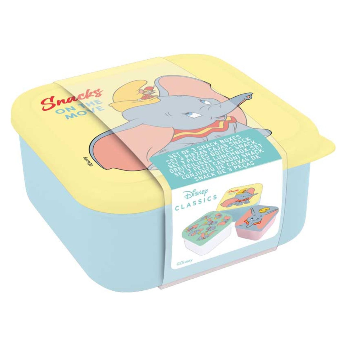 Disney 3 in 1 snackbox - Dumbo