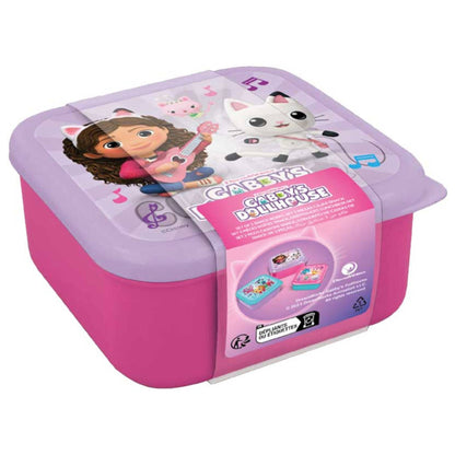 Gabby's Dollhouse 3 in 1 snackbox
