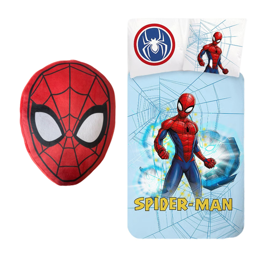 Spiderman dekbedovertrek + kussen