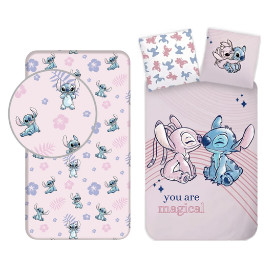 Lilo & Stitch dekbedovertrek + hoeslaken