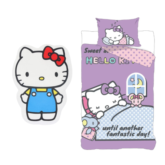 Hello Kitty dekbedovertrek + kussen