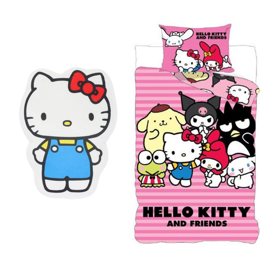 Hello Kitty dekbedovertrek + kussen