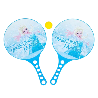 Frozen strandset: strandlaken, poncho, strandtas, tennisset en vissershoedje