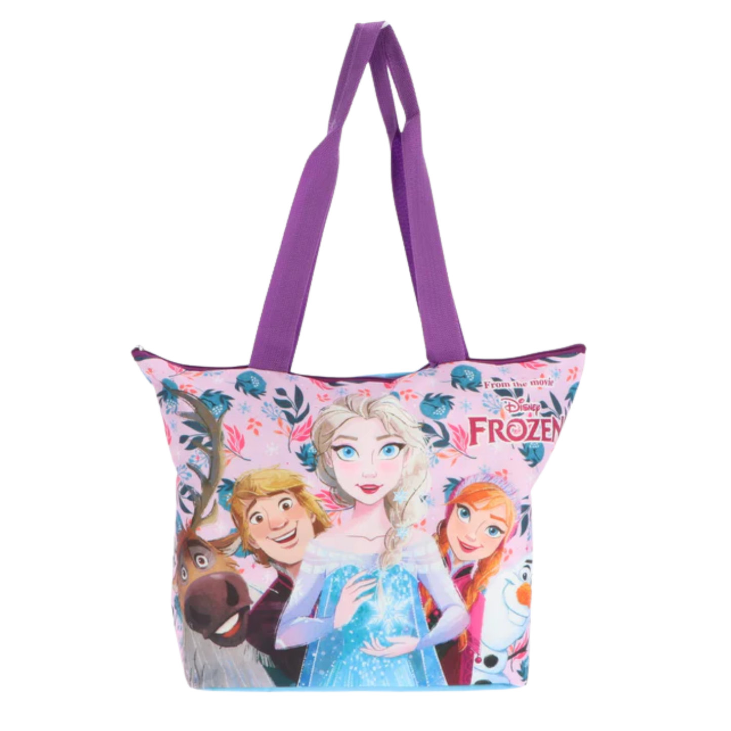 Frozen strandset: strandlaken, poncho, strandtas, tennisset en vissershoedje