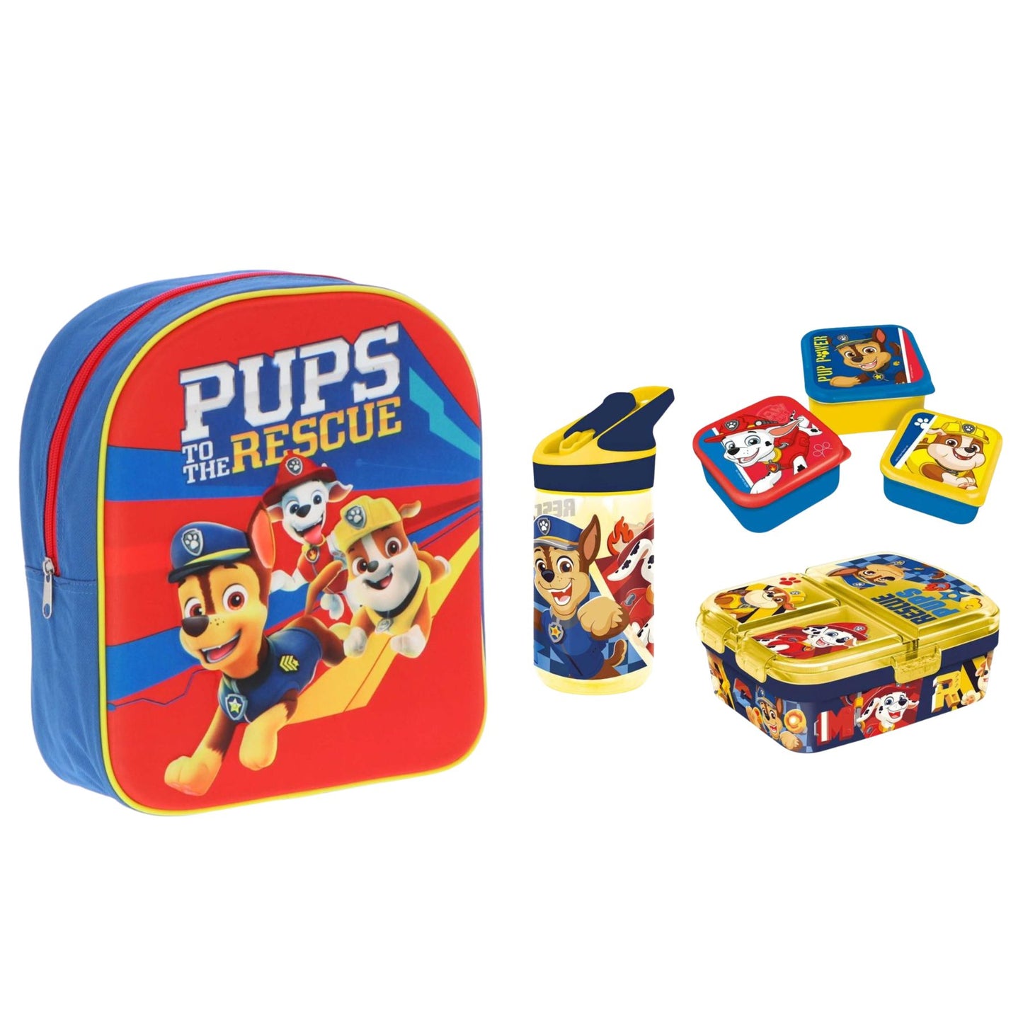 Paw Patrol school set; rugzak en lunchset
