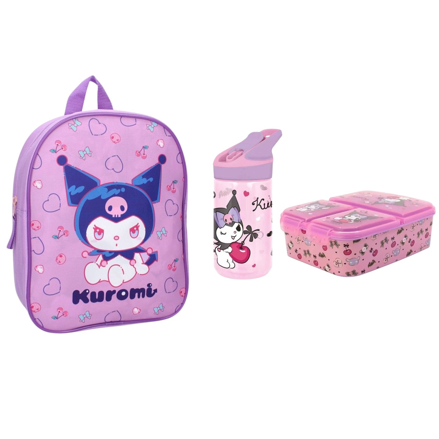 Kuromi school set; rugzak en lunchset