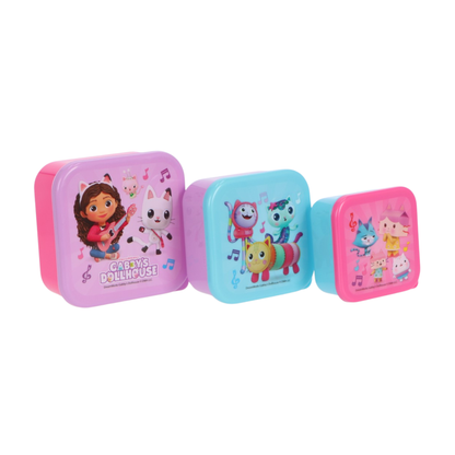 Gabby's Dollhouse schoolset; rugzak en lunchset
